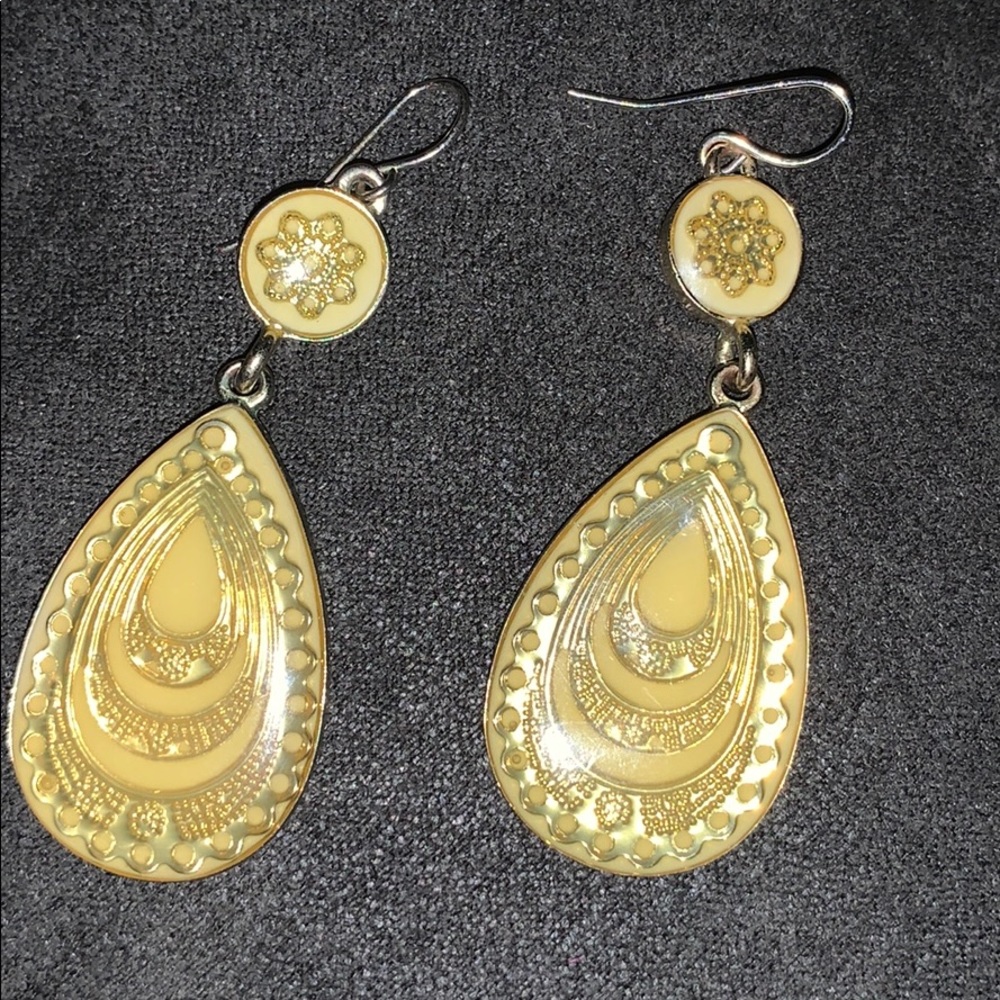 Yellow Earrings